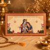 Radha Krishan Ji  3gm  999 silver coin gifting Box with 3 coin set 